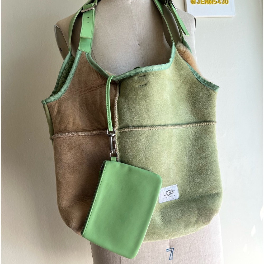 GUC Ugg Suede Bucket Shoulder Bag
